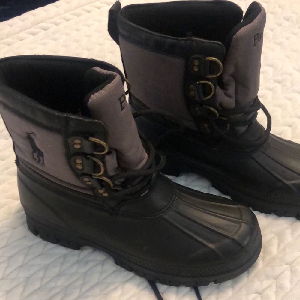 Ralph Lauren snow boots like new condition